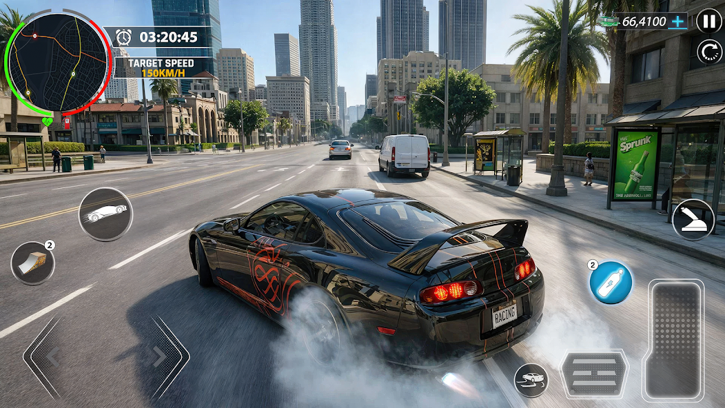 City Car Driving and Drift gameplay